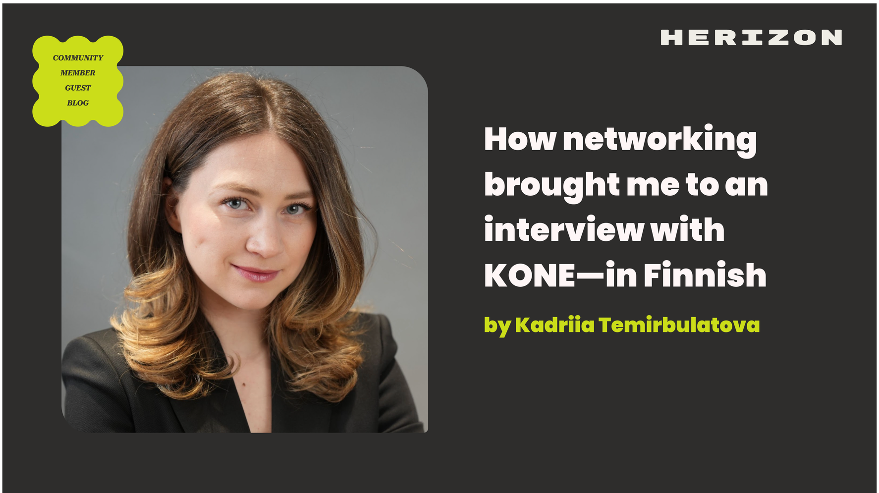 Community member guest blog: How networking brought me to an interview ...